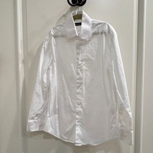 Michael Kors Kids White Button Down Dress Shirt - Size 6